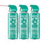 iDuster Compressed Canned Air Duster - 3 PCS Disposable Compressed Air Duster Can Cleaning for Computer,Keyboard, Jewelry, Car and Cellphone, 10oz