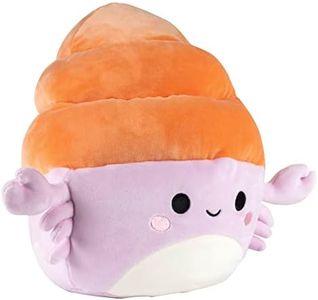Squishmallows Original 10" Arco The Hermit Crab Plush - Official Jazwares Ultra Soft Squishy Sea Creature Stuffed Animal Pillow Ocean Animal Collectible Toy for Kids, Girls & Boys, Beach Coastal Gift