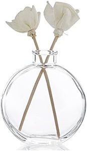 Bamboopack Flacon diffuseur vide en verre transparent de 150 ml pour aromathérapie, parfum, accessoires