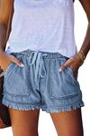 HVEPUO Maternity Shorts Lounge Shor