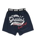 Lazy One Funny Animal Boxers, Novelty Boxer Shorts, Gag Gifts for Men, Humorous Underwear for Men, World's Greatest Farter Boxer, X-Large