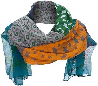 Mix Stars Summer Scarf - Blue OSFM