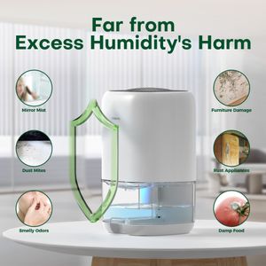 CONOPU 1000ml Dehumidifier – Compact Portable Moisture Absorber