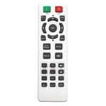 INTECHING 5J.JG706.001 Projector Remote Control for BenQ RCX013, MH530FHD, MH534, MH606w, MS521H, MS524AE, MS531P, MW526AE, MW533, MW605w, MX532P, MX604, MX604w, TH534, TW533, MS535A, MW535A, MH5353A