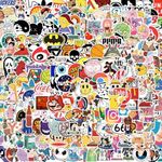 302PCS Cartoon Stickers, Vinyl Wate