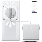ECOVACS WINBOT W2S Omni Window Cleaning Robot, with 6-in-1 Multifunction Station, TruEdge Edge-to-Edge Precision, Triple Wide-Angle Spray Nozzles, 12-Level Safety System, Dual Power Modes