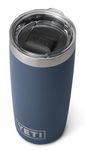 YETI Rambler Tumbler, Vaccum Insulated Stainless Steel Tumbler with Magslider Lid, Navy, 10 oz (296 ml)