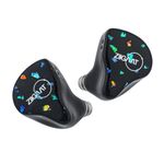 Linsoul ZiiGaat Doscinco in Ear Monitor, 2DD+3BA Hybrid Driver Earphone IEM, Wired Earbuds, Audiophile Tuning, with IEM Cable for Musician Gaming (3.5mm)