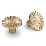 POVEFONK 10 Pack Champagne Bronze Kitchen Cabinet Knobs Gold Drawer Knobs Kitchen Cabinet Hardware Kitchen Handles Drawer Knobs Dresser Handles