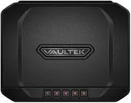 VAULTEK VS20 Bluetooth 2.0 Smart Handgun Safe with Auto-Open Lid and Rechargeable Battery (Covert Black)