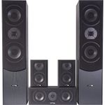 LTC TLC - E1004BL Pack of 5 Home Cinema Speakers 5.1 180 W Black