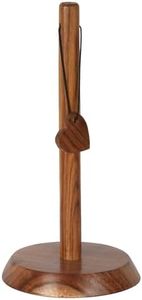 Classyo Wooden Kitchen Tissue Roll Holder, Tissue Paper Holder, Kitchen Organizer- Tissue Holder Kitchen- Tissue Roll Holder for Kitchen- Kitchen Roll Holder, 12 inch