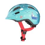 ABUS Smiley 2.0 Kids Helmet - Bike Helmet - for Girls and Boys - Turquoise, Size M