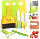 14 PC Safe Knife Kid Toddler Kitche