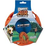 Chuckit! Air Fetch Wheel Dog Toy Floating Durable Frisbee for Dogs, Easy Breathe Flying Disc Improve Playtime Stamina Fetch Toy for Dogs