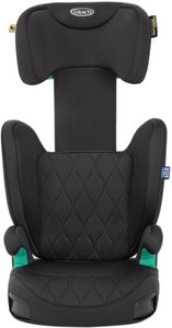 Graco Affix i-Size Highback Booster Car Seat with ISOFIX, Midnight, 100-150cm