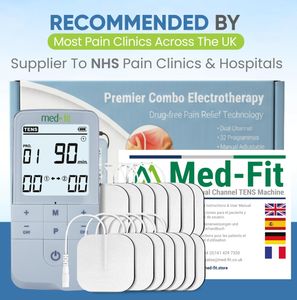 Med-Fit EMS Muscle Stimulator – Electronic Muscle Therapy Device