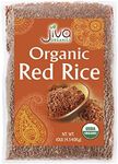 Jiva Organics Organic Red Rice 10 Pounds Bulk Bag from India - 100% Natural & Non-GMO