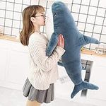 XIAOHONG 3D Shark Stuffed Animal To