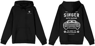 Bioworld Supernatural Singer Auto Salvage Join the Hunt Men's Black Sweatshirt-6XL