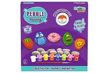 Kreative Kids Make Your Own Pebble Art Large Kit | Kids Painting Craft Kit | Kids Art Kit