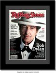 CreativePF [1114bk-b] Collectors Edition Rolling Stones Magazine Frame, Displays Current Magazines Measuring 8 by 10.75-inches w/Black Matting and Wall Hanger (Measure-Your-Magazine)