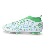 Nivia Pro Encounter 10.0 Football Stud for Men/Comfortable and Lightweight/Sports Shoe/UK-09(White)
