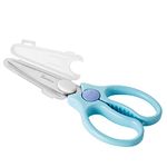 Simba Premium Baby Safety Food Cutter Scissors (Blue)