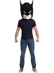 Rubies DC Super Heroes Adult Batman Oversized Plush Mascot Mask, As Shown, One Size, As Shown, One Size