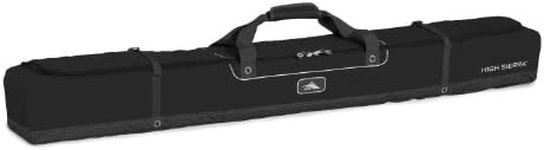 High Sierra Padded Ski Bag for Single Pair of Skis (Up to 185cm) - Black