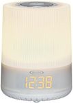 JENSEN JCR-360 JCR-360 Mood Lamp FM Digital Dual-Alarm Clock Radio with Nature Sounds