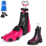 Exshoiu Shoe Stretcher Men, Women Leather Boot Stretcher for Wide Feets, Shoe Tree Adjustable Boot Widener Stretcher