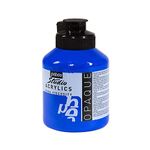 PEBEO 171014 500 ml Studio Acrylic Paint, Cobalt Blue Hue