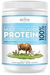 Multi Collagen Protein Powder 400g - Types I, II, III, V & X - Hydrolyzed Grass Fed Bovine, Wild Caught Fish, & Free-Range Chicken & Eggshell Collagen (1 Month Supply)