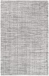 Dash and Albert Fusion Indoor/Outdoor Area Rug - 4' x 6' Grey Solid Handwoven Accent Rug - Durable, Fade Resistant, High Traffic Friendly