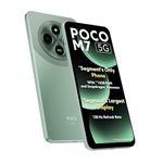 POCO M7 5G Mint Green 6GB RAM|128GB ROM|SD4 Gen2 Processor|6.88" HD+ Display|50MP Camera|8MP Front Camera|5160 mAh Battery