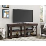 Ameriwood Home Stand up to 65" TV, Wood, Espresso, 65 Inches