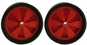 leisure MART Dinghy Boat Launch Trolley Wheels 10" Sand Hopper Solid Rubber Tyre x 2 (Pair)