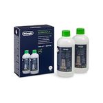 De'Longhi Eco Descaler - 2 500ml bottles, clear