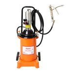 HYCO High Pressure Pnuematic Grease Gun with 50:1 Ratio, Air Operated Bucket, Hose, Swivel Gun and Stainless Steel Fuel Pump (12KG)