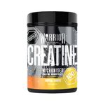 Warrior Creatine Monohydrate Powder 500g – Micronised for Easy Mixing and Consumption – Proven to Improve Physical Performance/Recovery, 5g Servings (Tropical Sunrise)