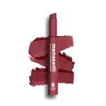 Mamaearth Moisture Matte Longstay Lipstick With Avocado Oil & Vitamin E For 12 Hour Long Stay-02 Plum Punch - 2 G