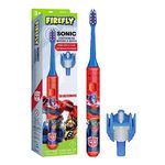 FIREFLY Sonic Toothbrush with 3D hygienic Cover, Soft, Transformers, Ages 3+