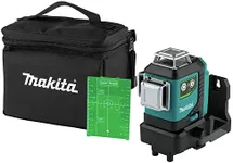 Makita SK700GDZ Max Li-ion CXT Green Multi-Line Laser, Batteries and Charger Not Included, Green, 12 V