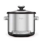 The Sage Risotto Plus Multi Cooker, Brushed Stainless Steel, BRC600UK, Silver