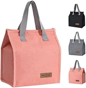 SYSAMA Lunch Bag, Large Insulated Reusable Lunch Box Container Bags for Kids Teens Adults Women Men Durable Waterproof Leakproof Lunch Pail Tote for Office, Work, School, Picnic, Beach or Travel