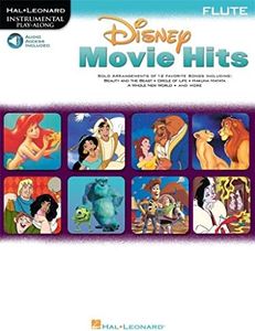 Disney Movie Hits For Flute Book & Cd