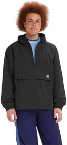 Levi's A3755-0008 Men's Jacket, Nylon Anorak Jacket, PIRATE BLACK, L