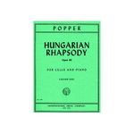 Popper, David - Hungarian Rhapsody Op. 68. For Cello and Piano. Published by International Music