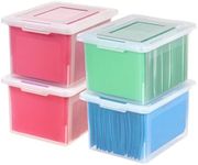 IRIS USA File Box Plastic File Orga